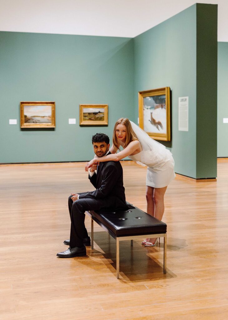 Everson art museum engagement session 