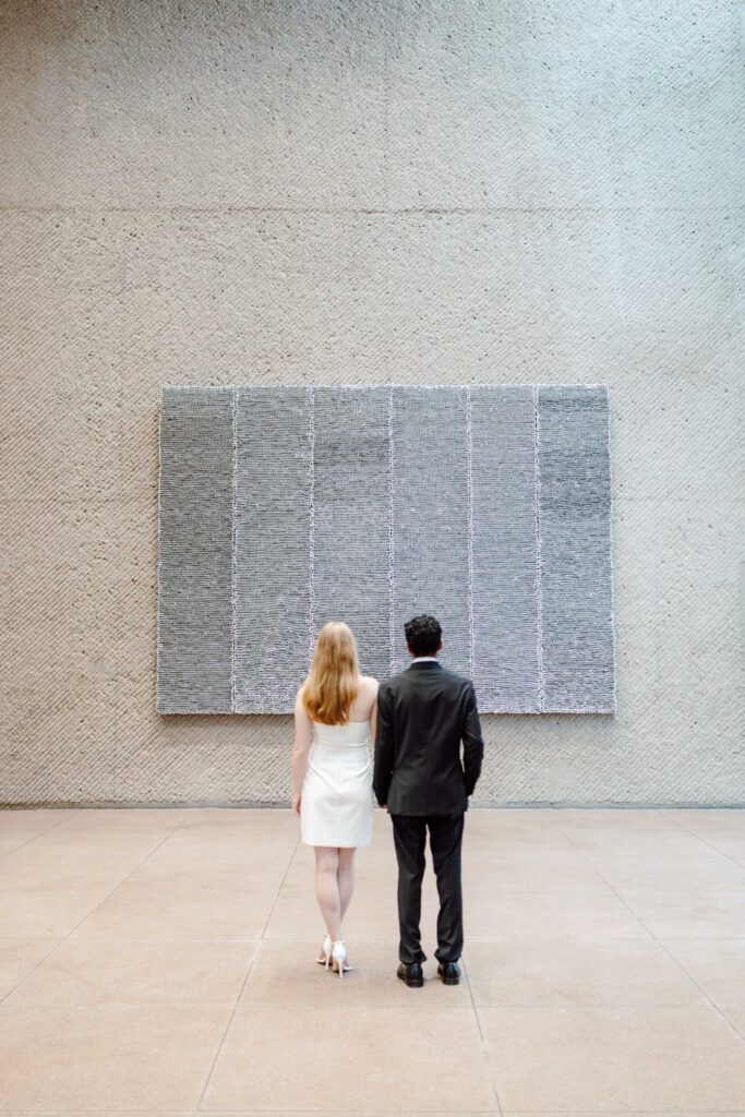 Everson art museum engagement session 