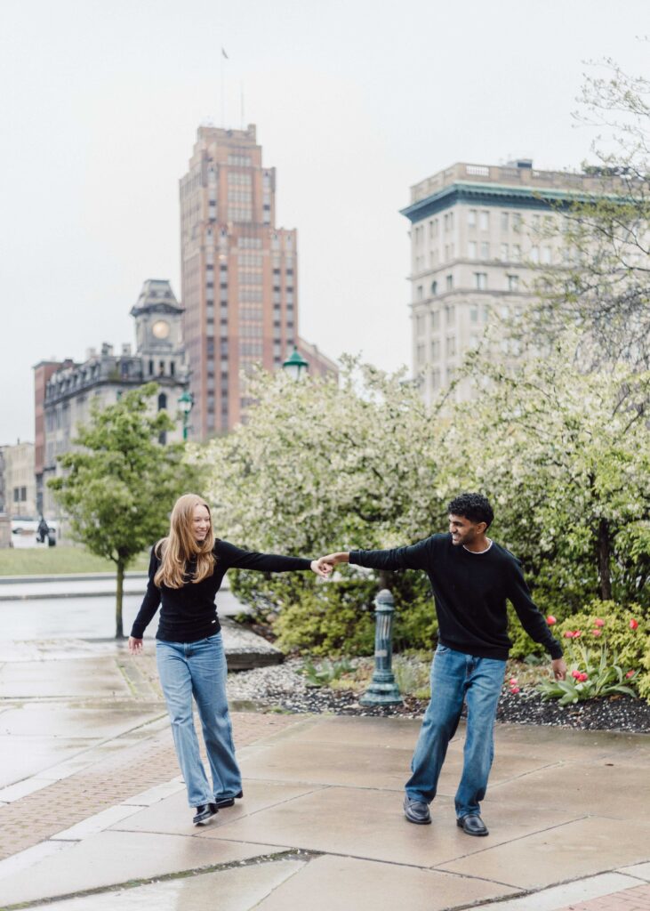 Syracuse NY engagement session