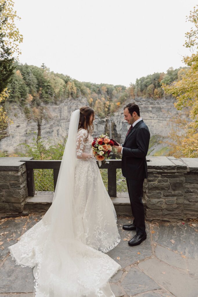 Private Vows for Inn at Taughannock Falls wedding