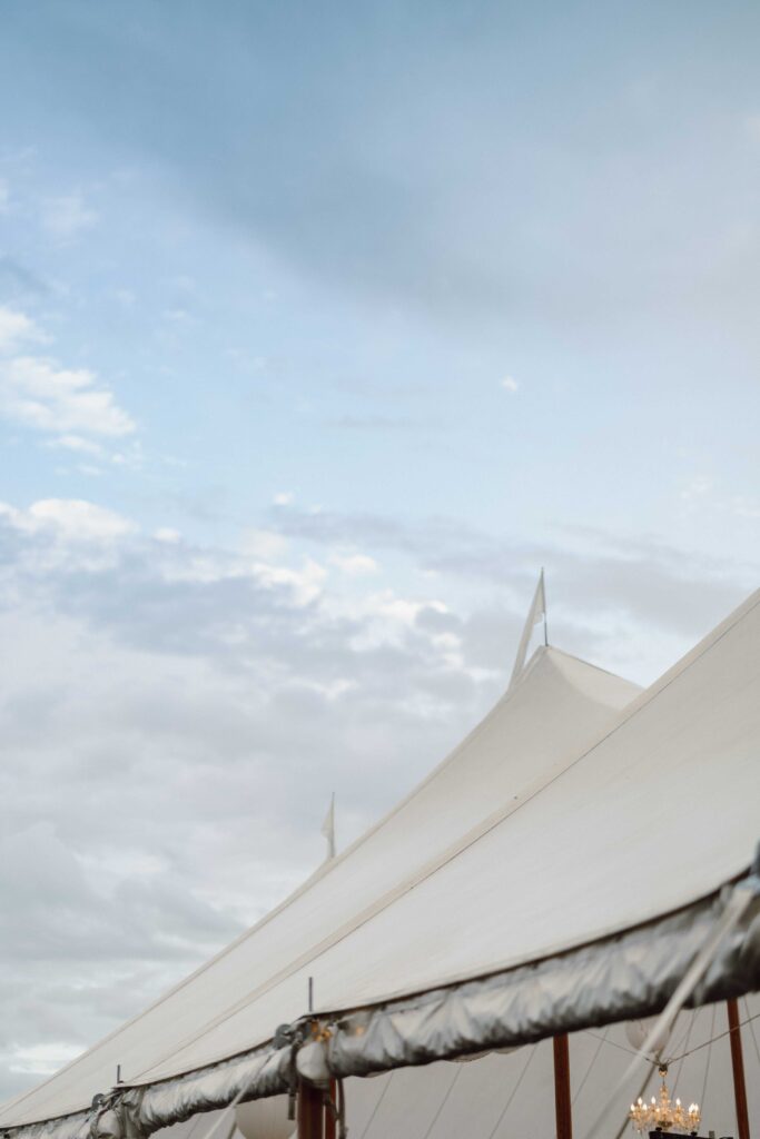 Inn at Taughannock Falls wedding tented wedding