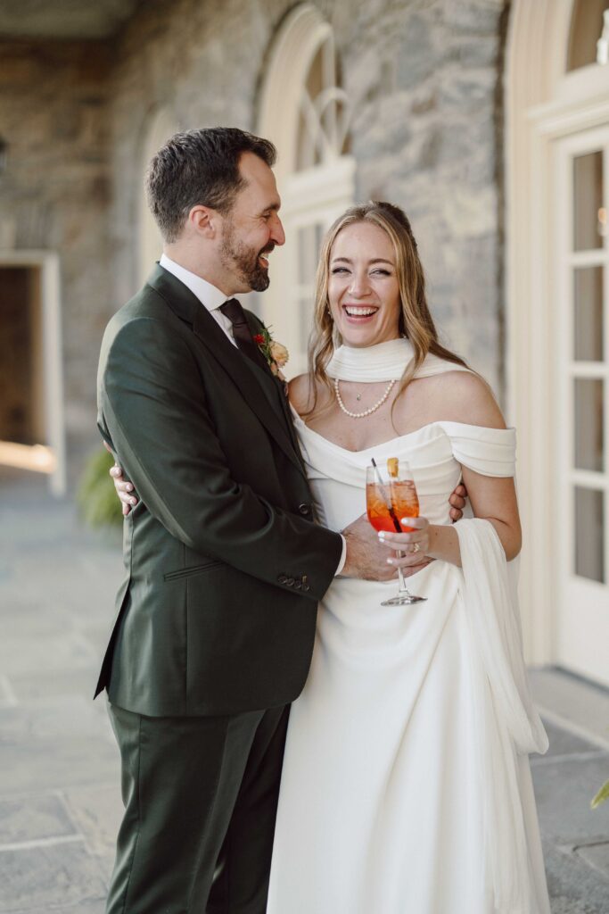 bride and groom portraits 