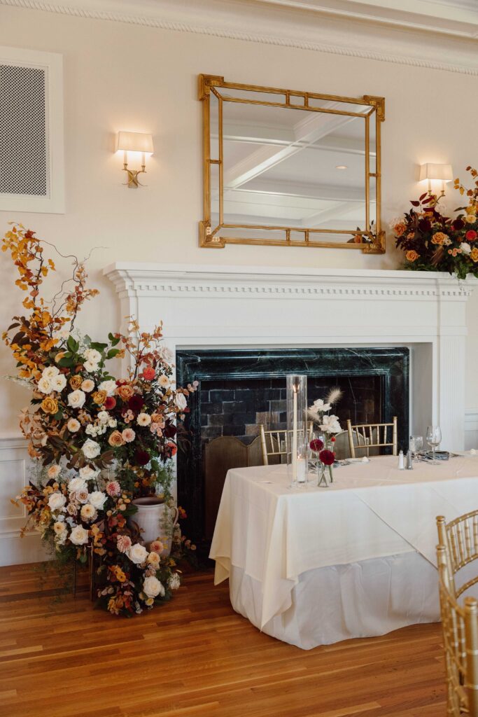ballroom at Onondaga Country Club wedding