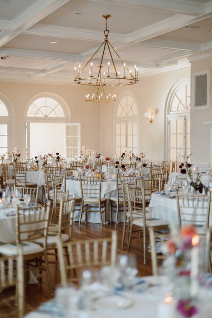 ballroom at Onondaga Country Club wedding