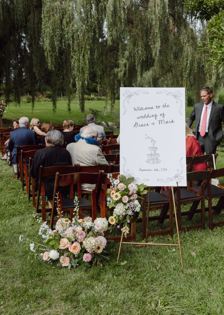 ceremony signage
