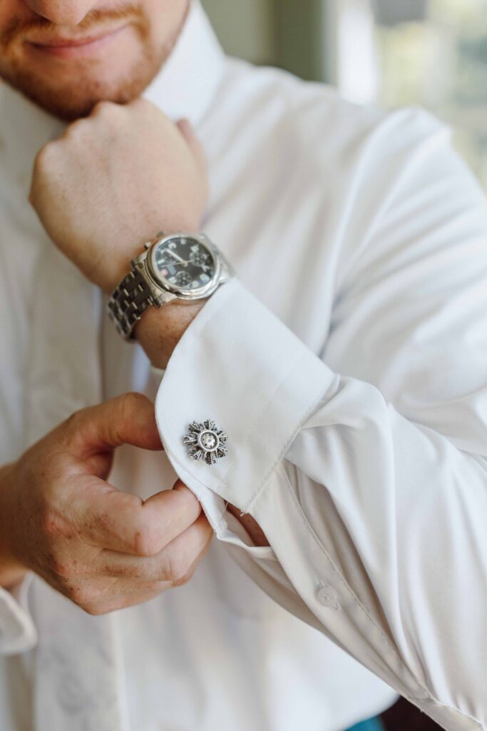 getting ready fro vanderkamp ny wedding