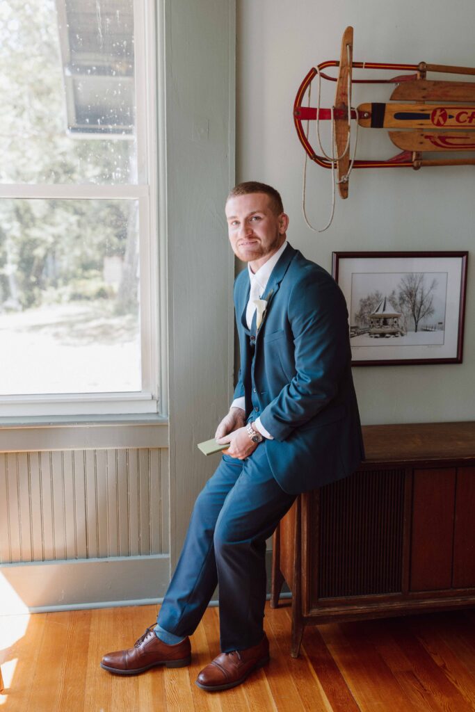 getting ready fro vanderkamp ny wedding