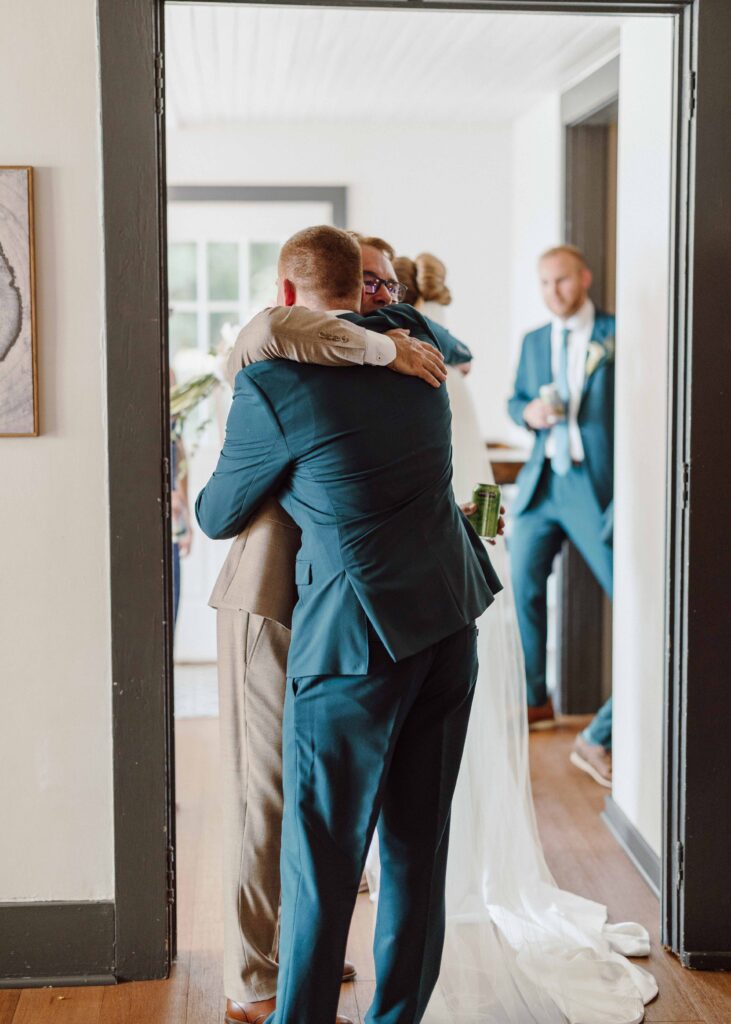 emotions after wedding ceremony