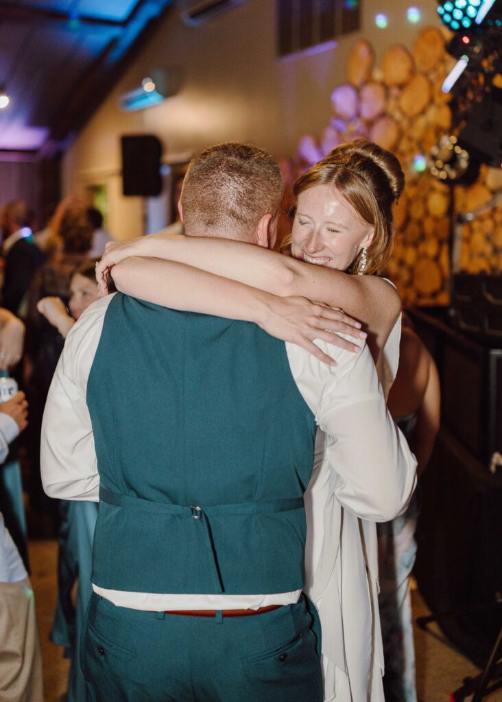 dance floor at upstate ny wedding