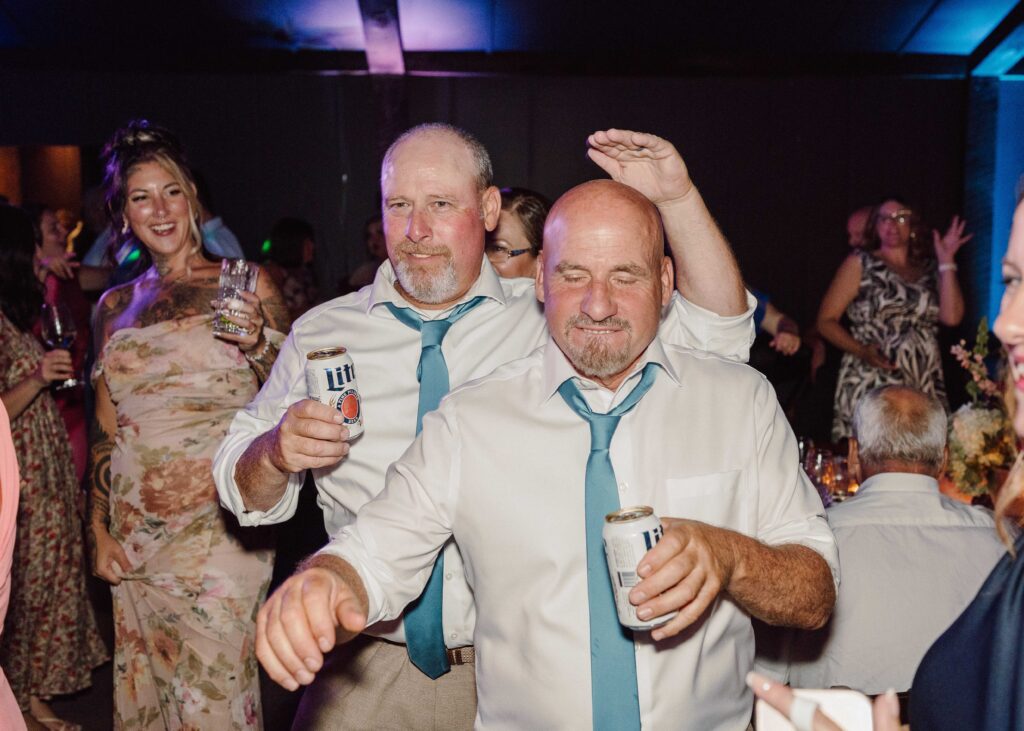 dance floor at upstate ny wedding