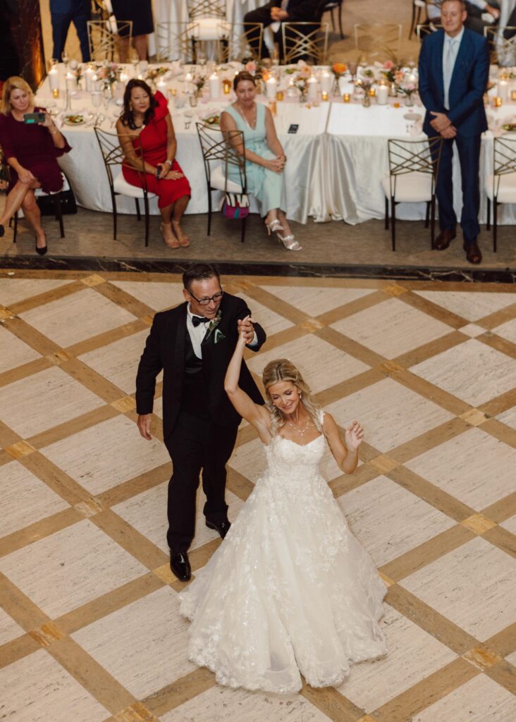 Ballroom Wedding at Palladian Hall at the Treasury in Syracuse, NY