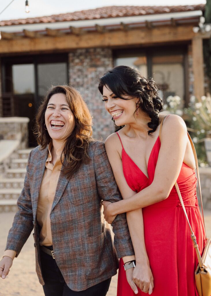 lesbian wedding welcome party